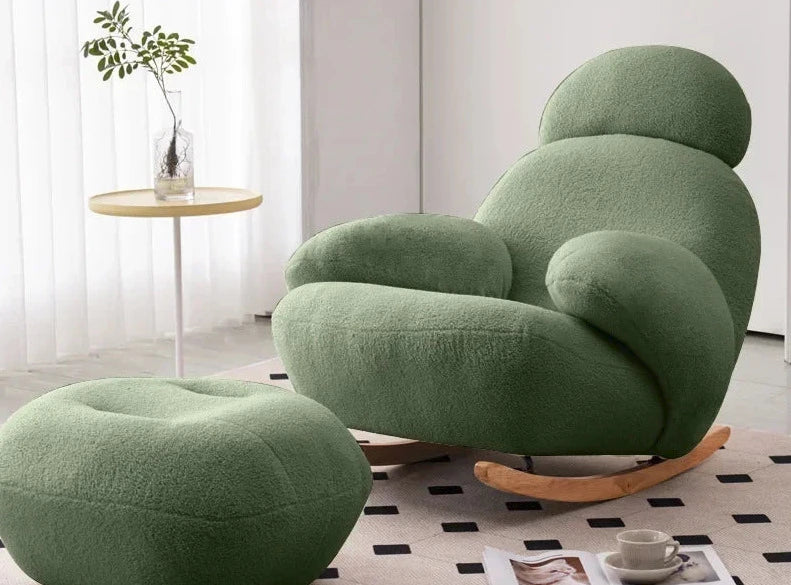 green-footstool