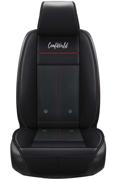 All Season Pu Leather Universal Car Seat Cover Set - Temu