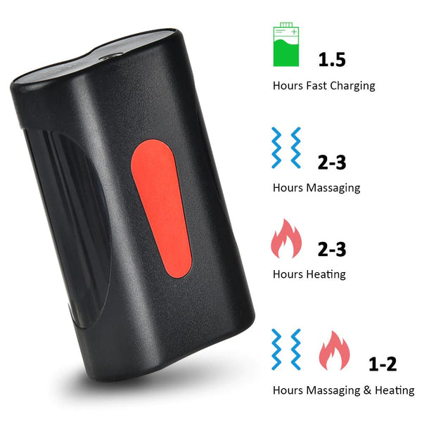 Electric Heating Massage Knee Pad Warm Leg Joint Therapy Pain Relief