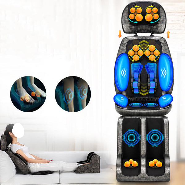 Electric Vibrating Full Body  Massage Cushion  Neck Back Waist Hip Leg