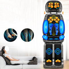 Electric Vibrating Full Body  Massage Cushion  Neck Back Waist Hip Leg