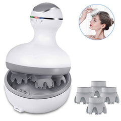Scalp Massager for  head Timing  Control  Four Silicone Claws electric