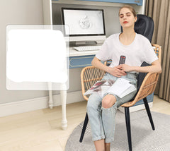 Electric vibrate back massager Pad body shoulder Heating massage chair