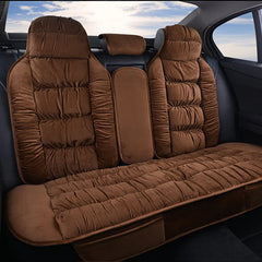 Warm Car Seat Cover  Universal Winter  Plush Cushion Faux Fur Material