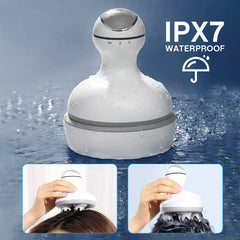 Scalp Massager for  head Timing  Control  Four Silicone Claws electric