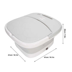 Foldable Foot Massager - Heating foot Bath Machine  Roller Relaxation