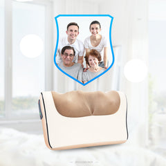 Electric Massage Pillow Hands-Free Shoulder Back  Relaxation neck head