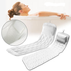 Bath Cushion - Full Body Bath Tub Pillow Non-Slip Spa Bathtub Mattress