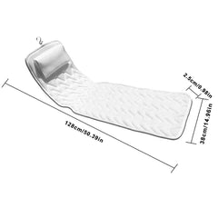 Bath Cushion - Full Body Bath Tub Pillow Non-Slip Spa Bathtub Mattress