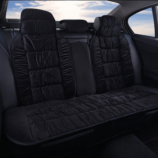 Warm Car Seat Cover  Universal Winter  Plush Cushion Faux Fur Material