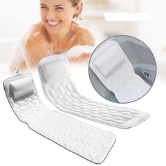 Bath Cushion - Full Body Bath Tub Pillow Non-Slip Spa Bathtub Mattress