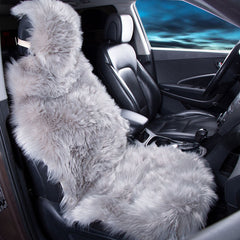 Long  Faux  Fur  Universal Artificial  Car  Seat  Covers, Cute  Plush