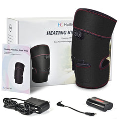Electric Heating Massage Knee Pad Warm Leg Joint Therapy Pain Relief