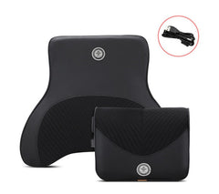 Car Neck Massage Pillow Support  Cushion Auto  Seat Relax  Head Waist