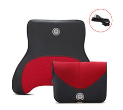 Car Neck Massage Pillow Support  Cushion Auto  Seat Relax  Head Waist