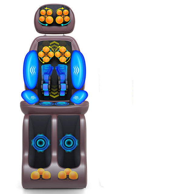 Electric Vibrating Full Body  Massage Cushion  Neck Back Waist Hip Leg