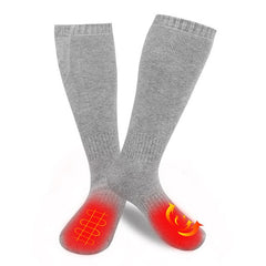 Remote Control Electric Heated  Socks Boot Feet Warmer USB Rechargable