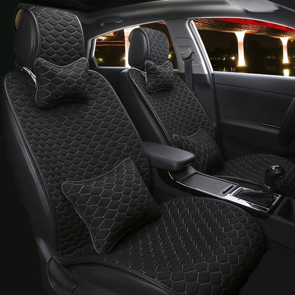 Car seat  cover  cushion new  four seasons  universal  cartoon  fabric