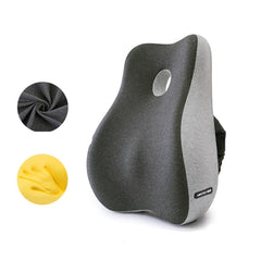 Office lumbar cushion sedentary waist support pillow  seat memory foam