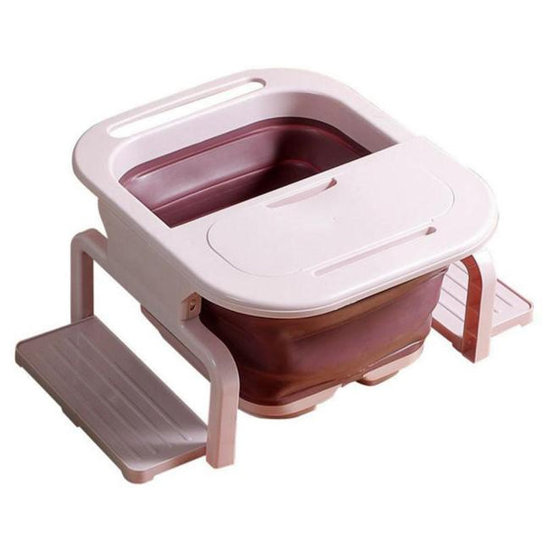 Foldable Foot Tub Portable Spa Pedicure Buckets Hot Water Tub Massager