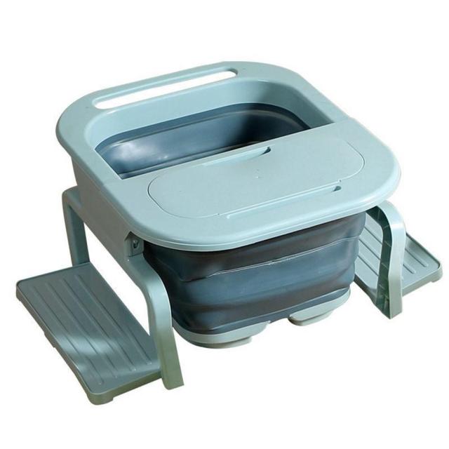 Foldable Foot Tub Portable Spa Pedicure Buckets Hot Water Tub Massager