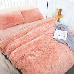 Winter Soft  Throw Blankets  Oversize  Fur  Faux Coral Bed Sofa Cover