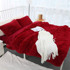 Winter Soft  Throw Blankets  Oversize  Fur  Faux Coral Bed Sofa Cover