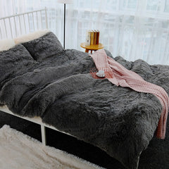 Winter Soft  Throw Blankets  Oversize  Fur  Faux Coral Bed Sofa Cover