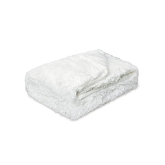 Throw Soft Long  Cover Blanket  Fluffy  Faux Fur  Bedspread  for  Beds