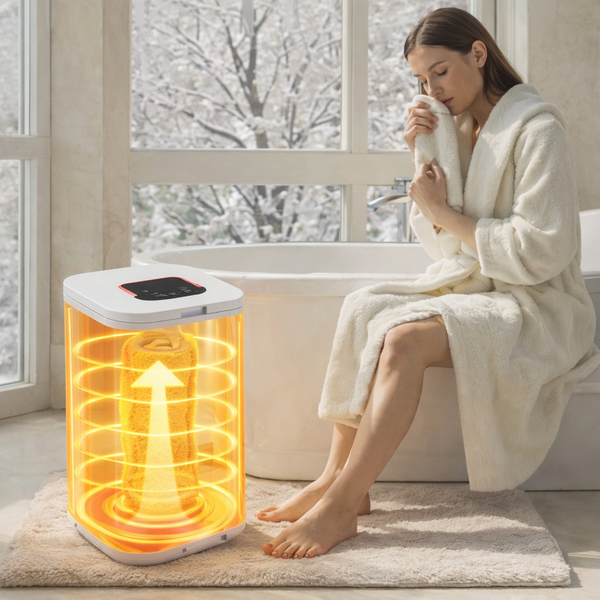 Towel  warmer,  large  hot  towel  warmer  bucket  with  LED  display