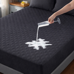 Premium Waterproof Mattress Protector – Noiseless, Breathable, Deep Pocket Fitted Cover – Soft Bed Mattress Pad – Machine Washable (Twin XL, White)