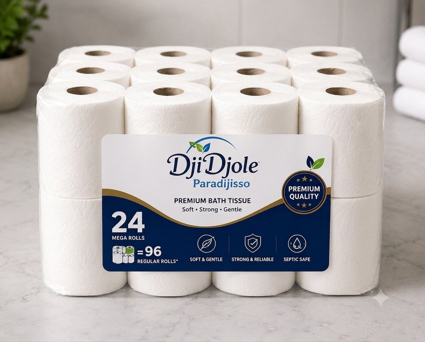 DjiDjole Paradjisso | Premium Toilet Paper for Every Home & Family