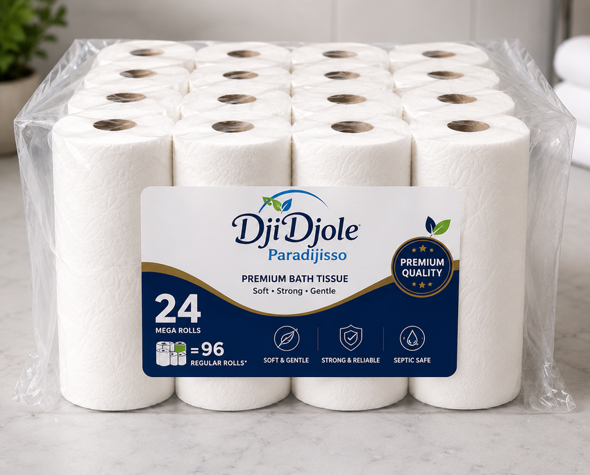 DjiDjole Paradjisso | Premium Toilet Paper for Every Home & Family