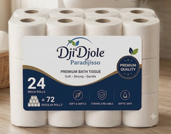 DjiDjole Paradjisso | Premium Toilet Paper for Every Home & Family