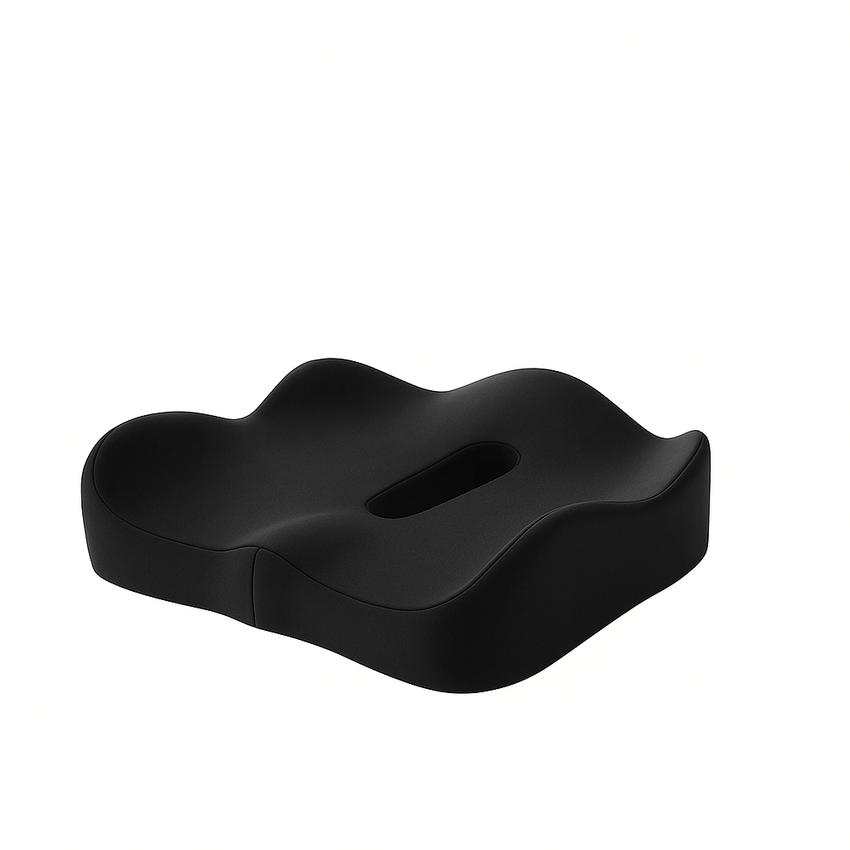 Memory Foam Seat Cushion for Office & Car – Pressure Relief Comfort