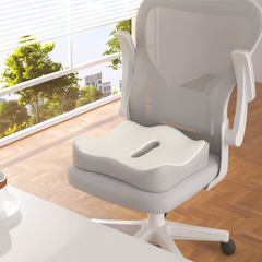 Memory Foam Seat Cushion for Office & Car – Pressure Relief Comfort