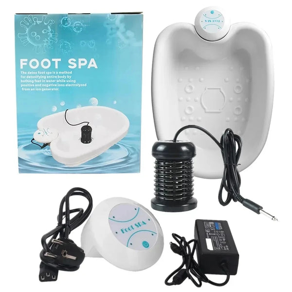 Foot Spa Bath Massage Machine Electric FootBath Cleanse Vibrating Care
