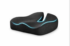Ergonomic Memory Foam Seat Cushion with Tailbone Cutout