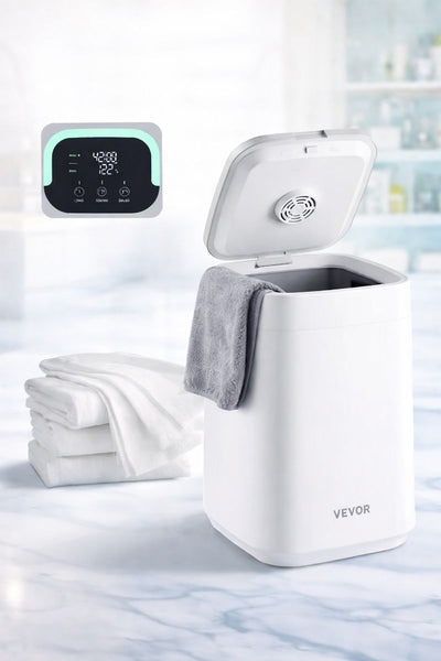 Towel  warmer,  large  hot  towel  warmer  bucket  with  LED  display