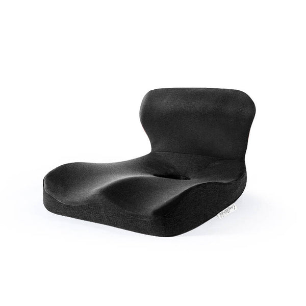 ComfiWorld Delux L Shape  Memory Foam Seat Back Cushion Orthopedic Coccyx Spine Mat