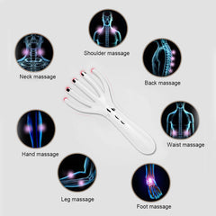 Electric Octopus Scalp Stress Relax Spa Therapy Massage Head Scratcher