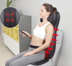 Electric vibrate back massager Pad body shoulder Heating massage chair