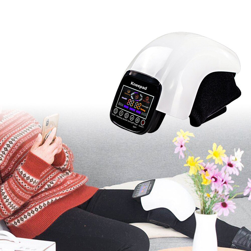 Knee Massager Far Infrared Heat Therapy Vibration Knee Joint CareTool ComfiWorld Knee Massager Far Infrared Heat Therapy Vibration Knee Joint CareTool ComfiWorld