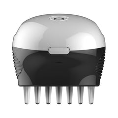 Portable Handheld Electric Mini Silicone Massage Comb Release Fatigue