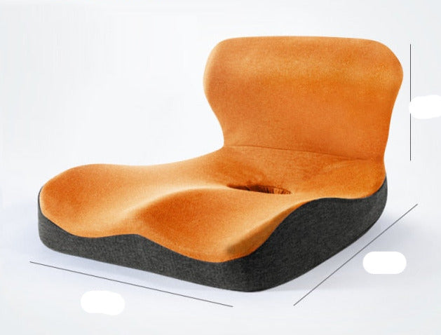 L Shape  Memory  Foam Seat Back  Cushion  Orthopedic  Coccyx Spine Mat