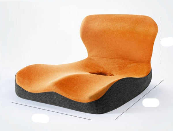 L Shape Memory Foam Seat Back Cushion Orthopedic Coccyx Spine Mat ...