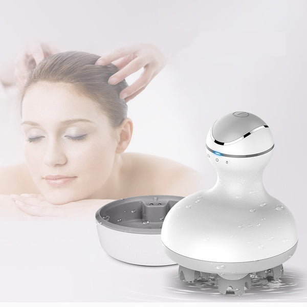 Scalp Massager for  head Timing  Control  Four Silicone Claws electric