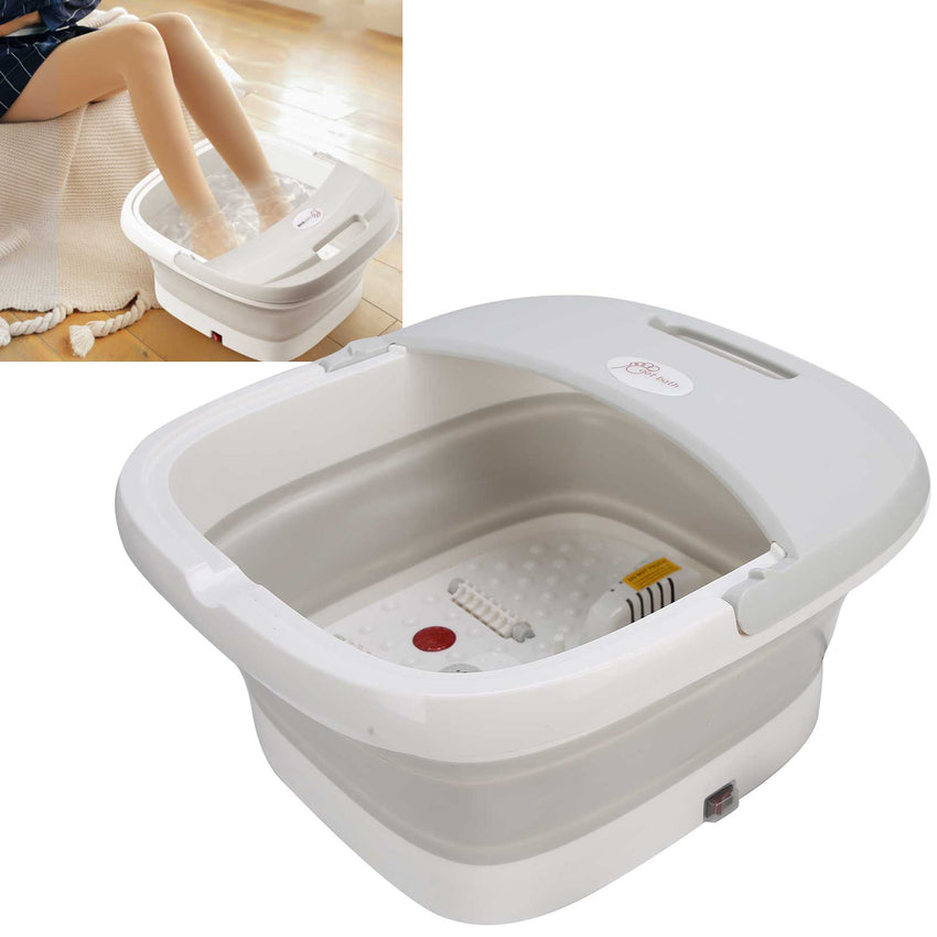 Foldable Foot Massager - Heating foot Bath Machine  Roller Relaxation