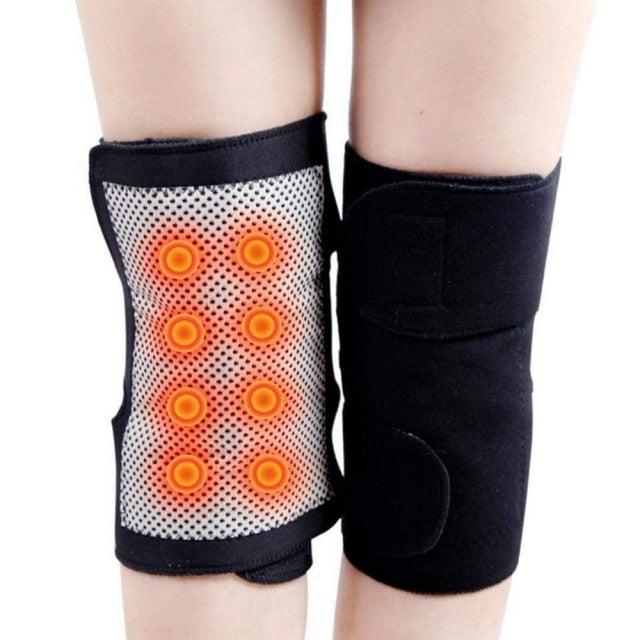 Self-heating Knee Support  Brace Magnetic  Therapy Tourmaline Kneepad