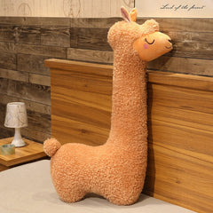 Lovely Alpaca  Plush Toy Soft  Stuffed Cute  Sheep Llama  Sleep Pillow